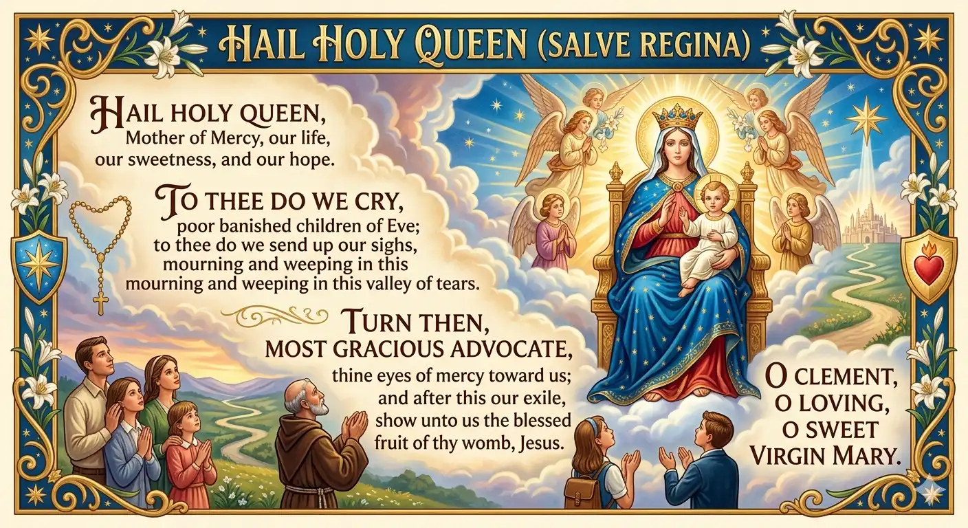 hail holy queen prayer