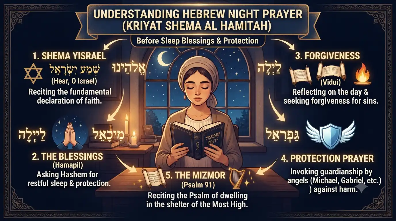 hebrew night prayer