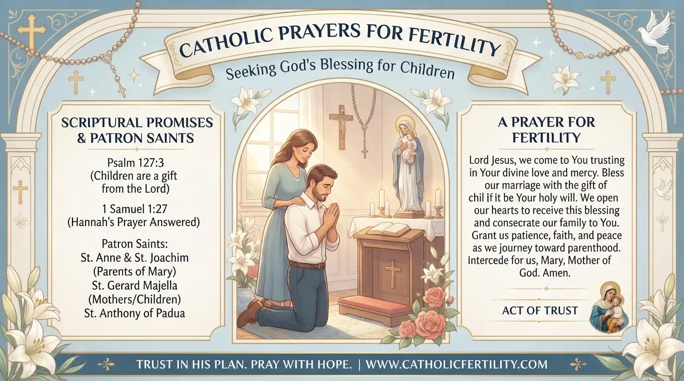 fertility prayer catholic