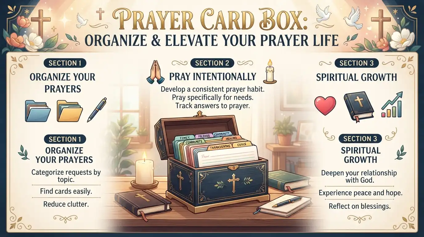 prayer card box