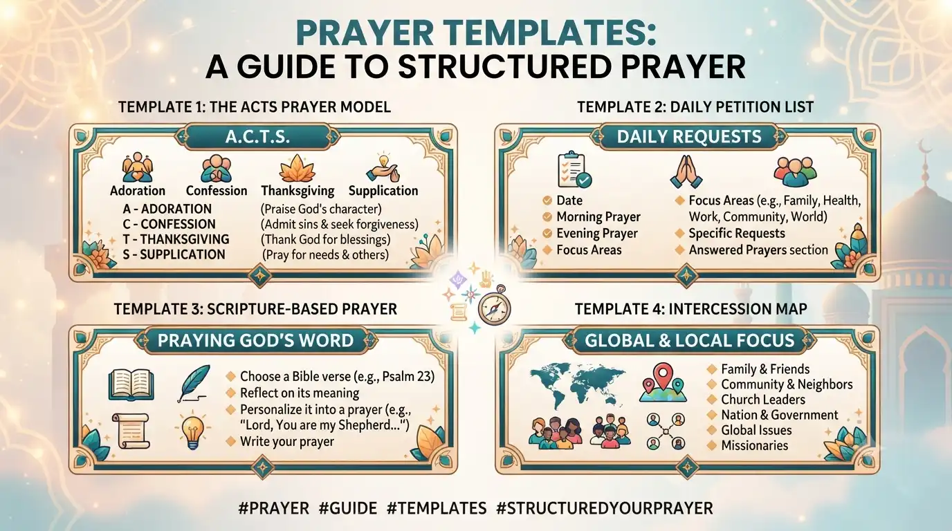 prayer templates