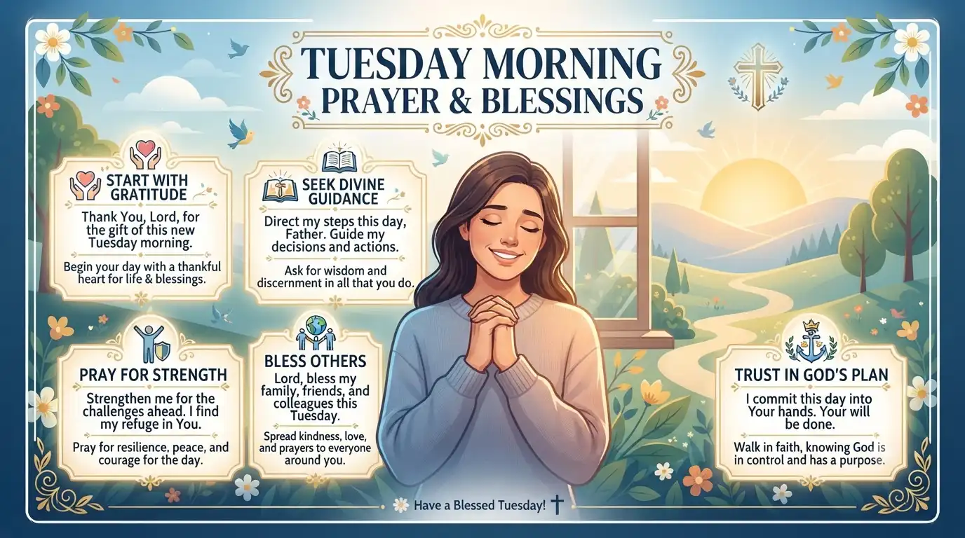 prayer tuesday morning blessings