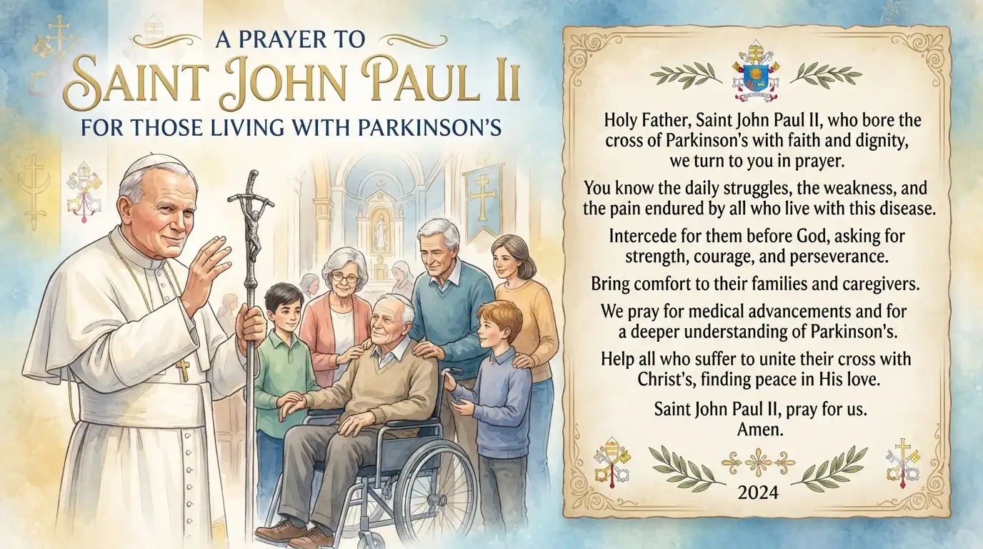 st john paul ii parkinson's prayer