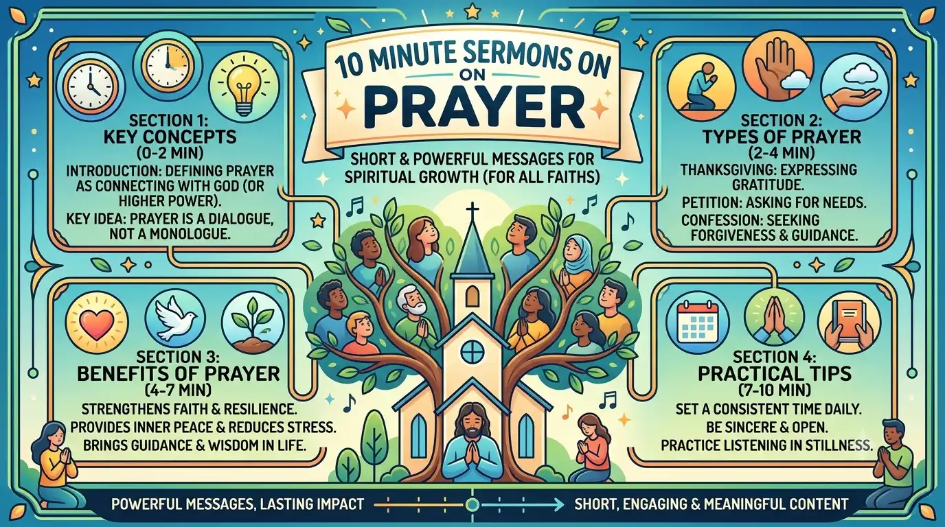 10 minute sermons on prayer