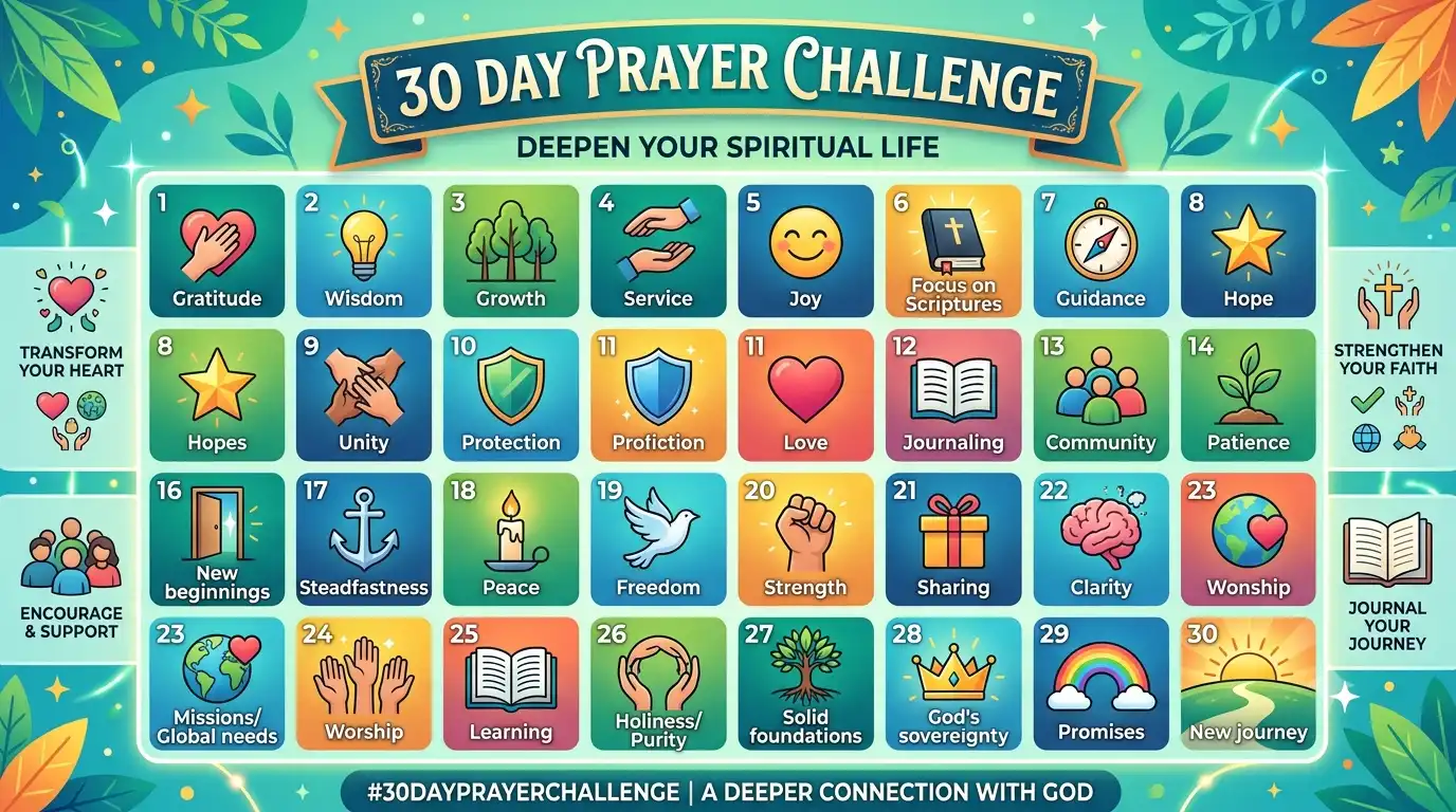 30 day prayer challenge