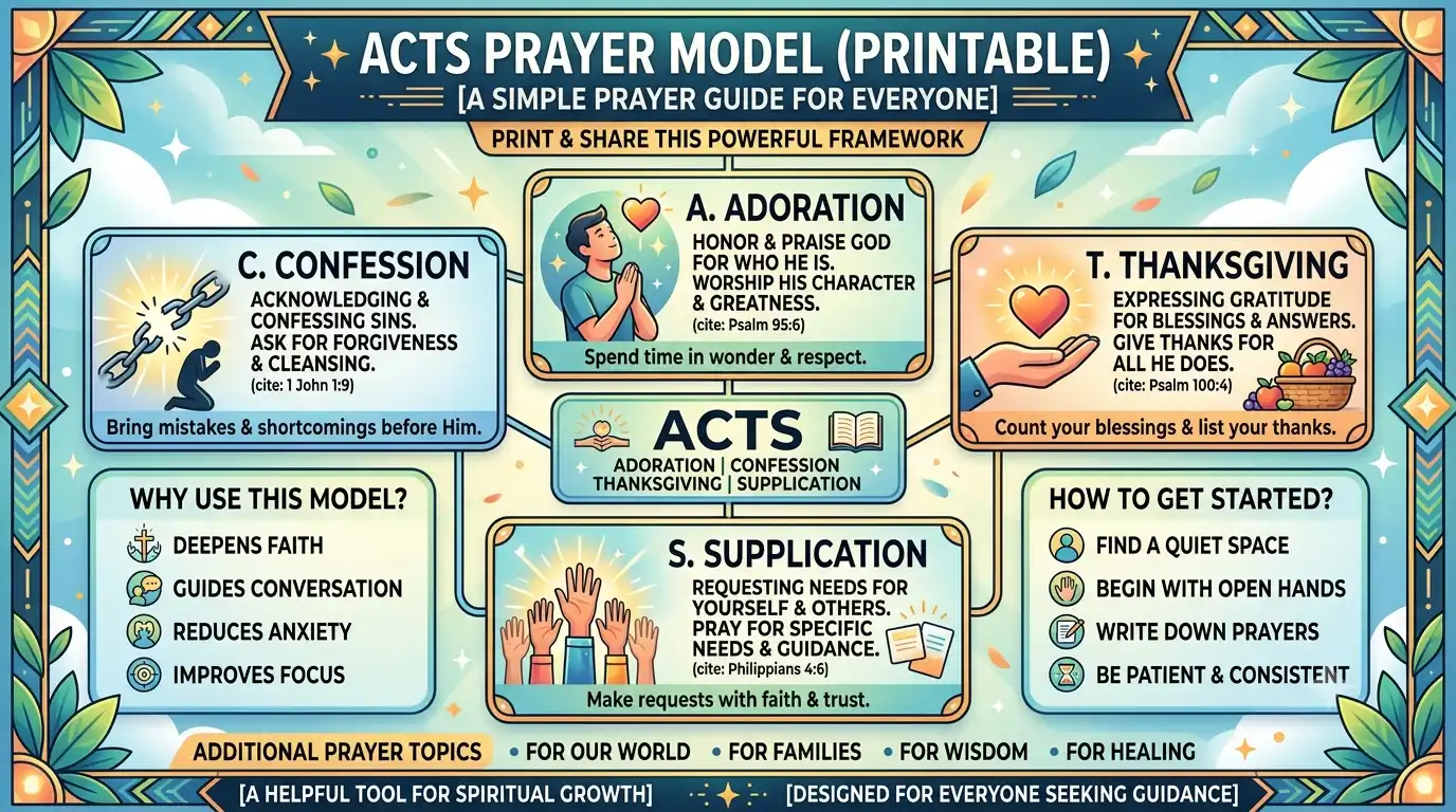 acts prayer model printable