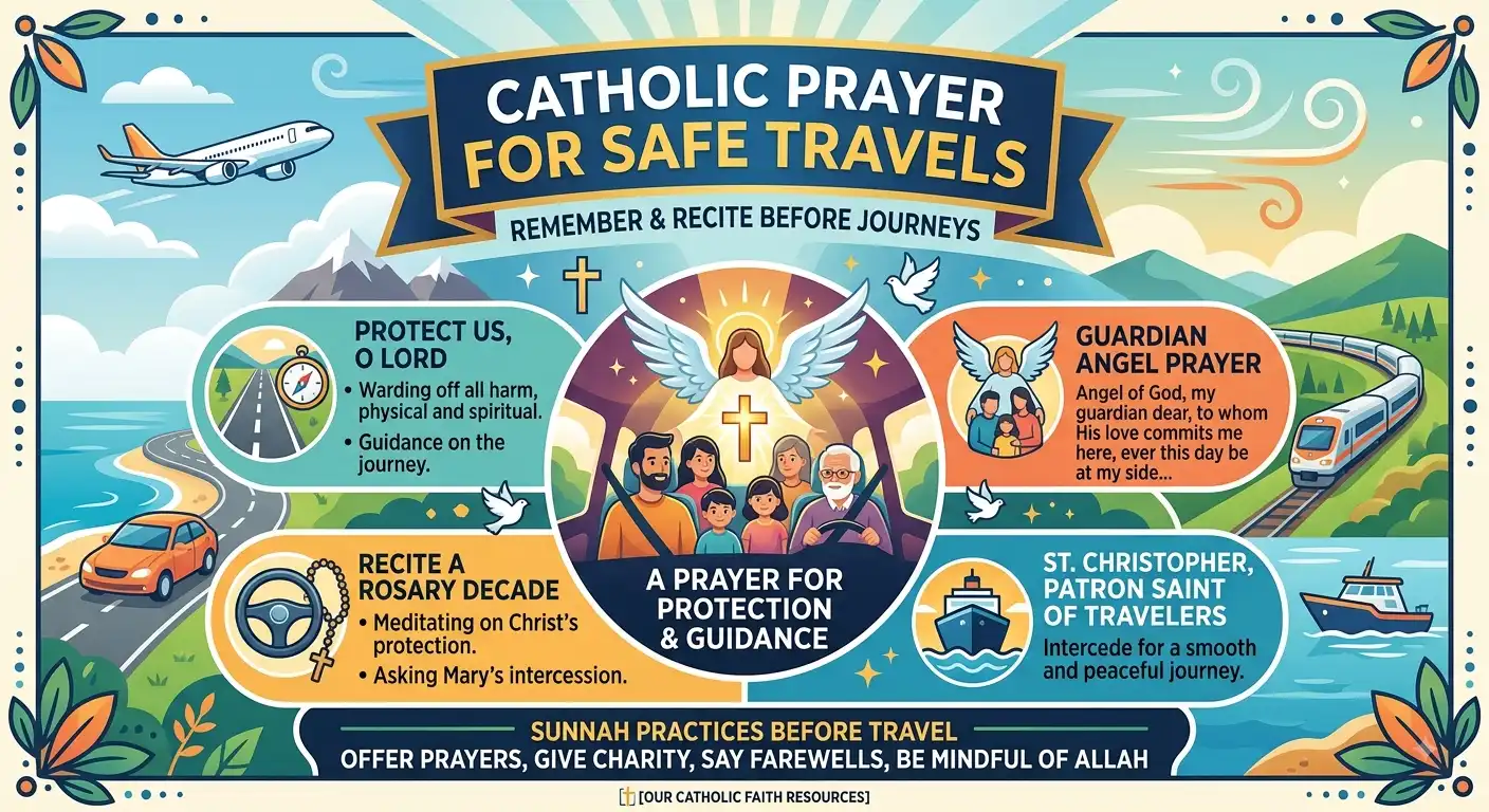 catholic prayer for safe travels
