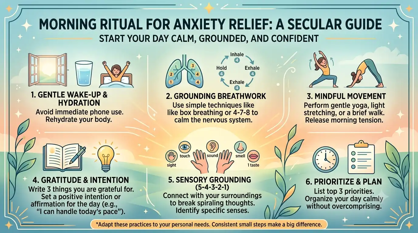 morning prayer for anxiety