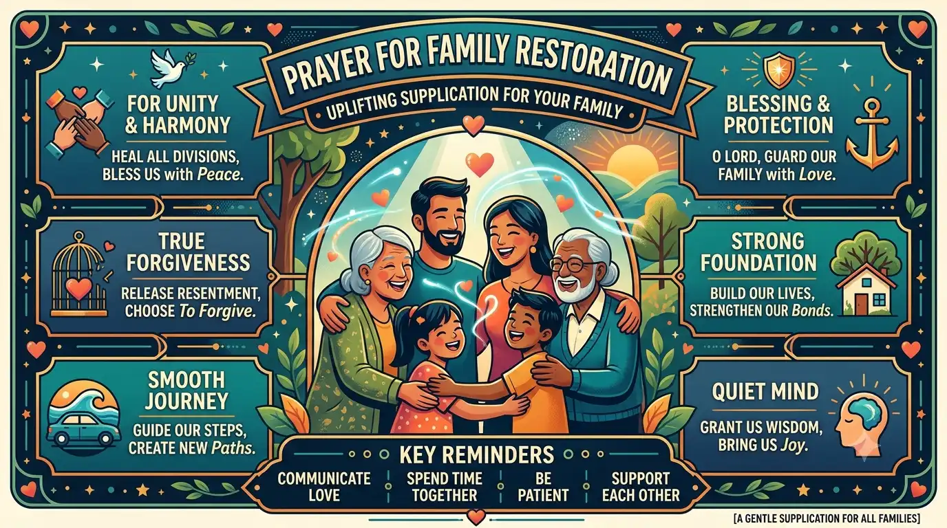 prayer for family restoration