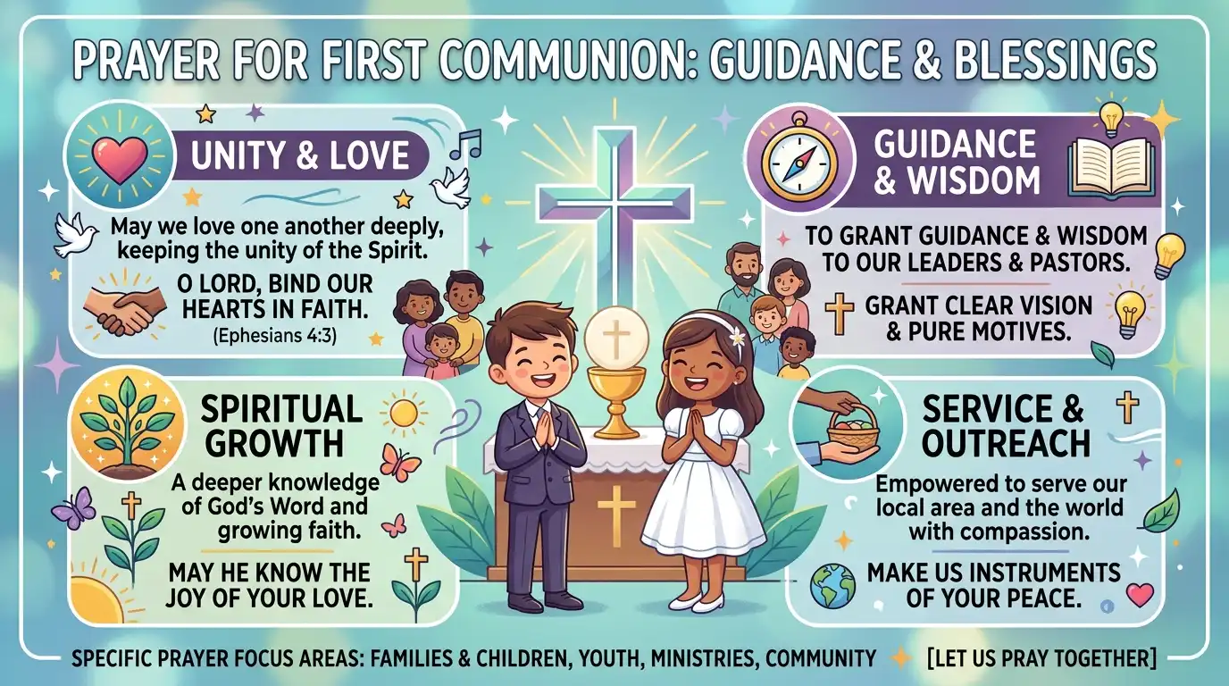 prayer for first communion