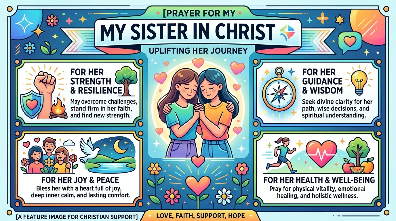 prayer for my sister in christ