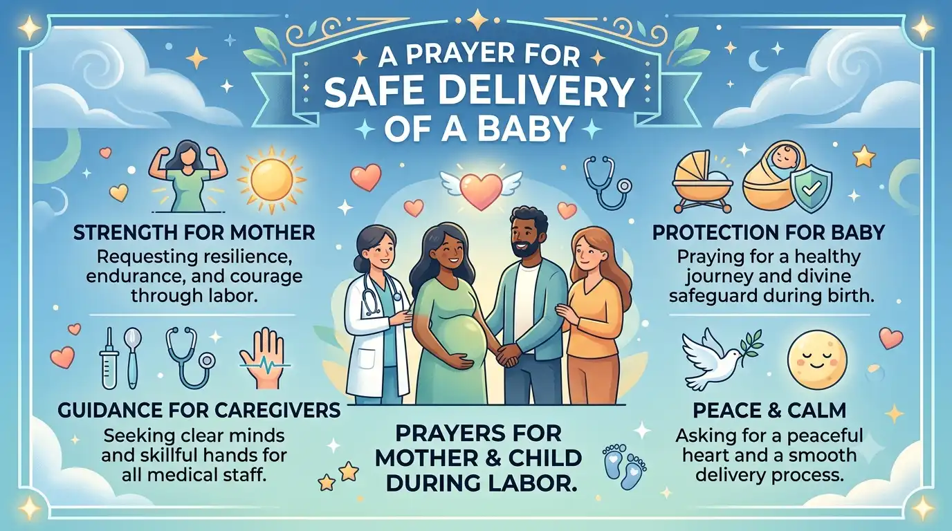 prayer for safe delivery of a baby