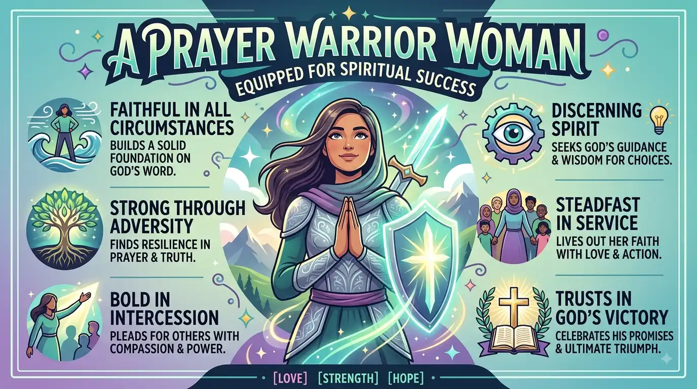 prayer warrior woman