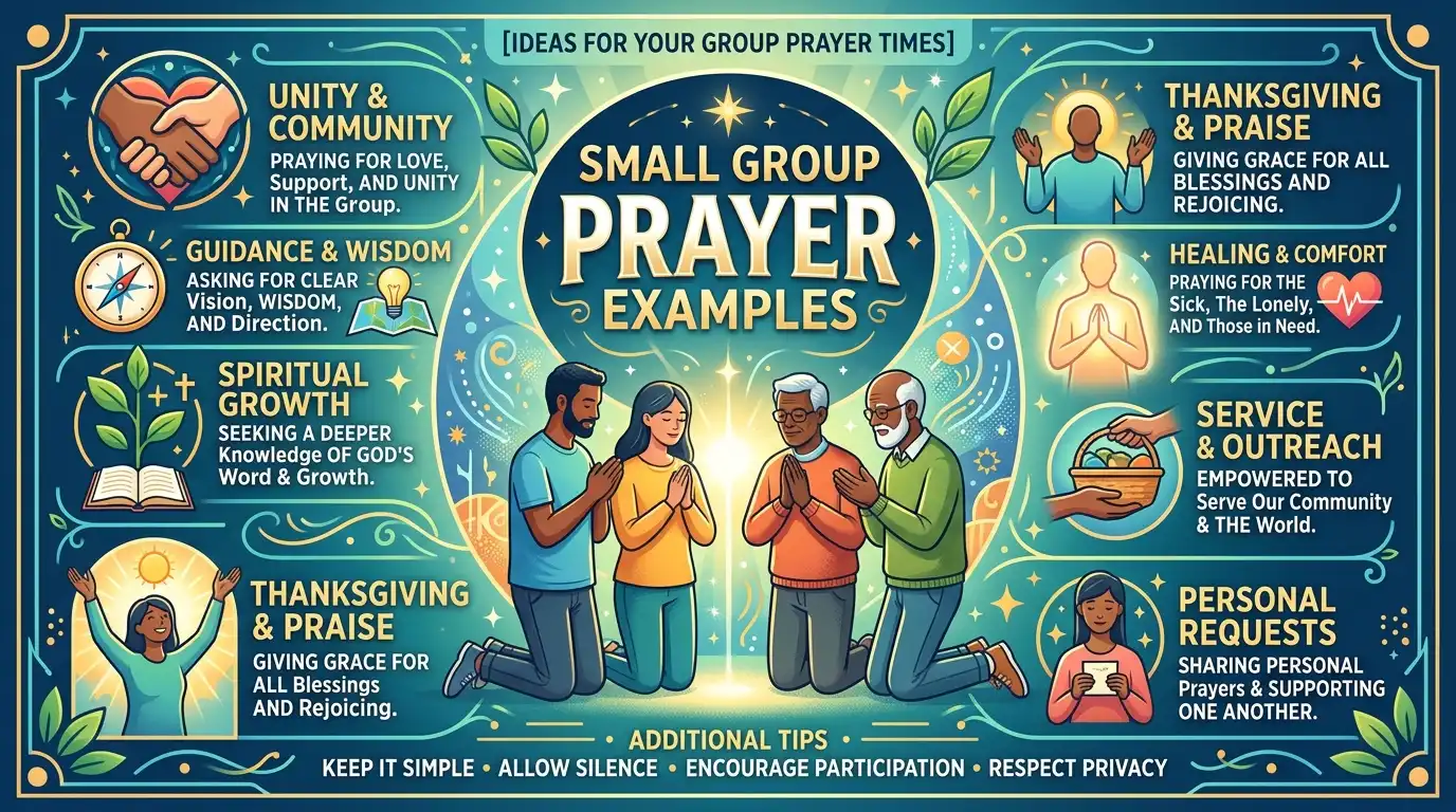 small group prayer examples
